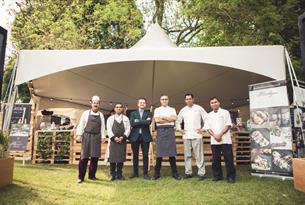 Chefs at the Pub in the Park
