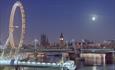 City Cruises evening dining cruises - view of London Eye