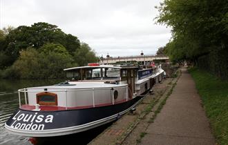 Barge Louisa, River Thames