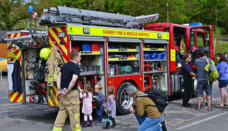 Emergency Services Day at Brooklands Museum