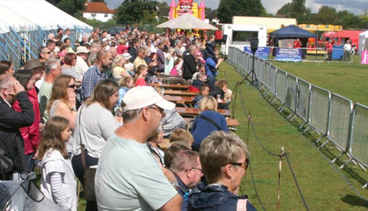 Visitors at Egham Royal Show