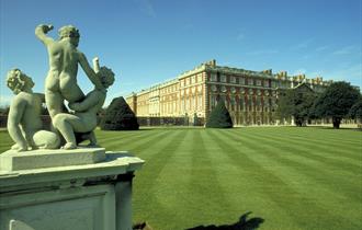 Hampton Court Palace, near the River Thames, Surrey
