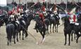 Household Cavalry at Royal Windsor Horse Show
