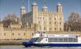 City Cruises in front of the Tower of London