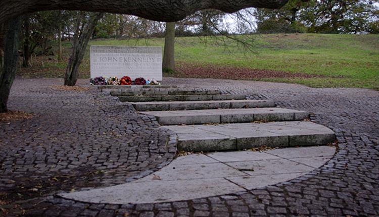 The Kennedy Memorial at Runnymede, Berkshire