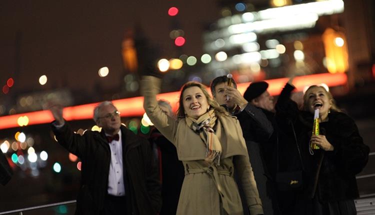 New Year’s Eve Cruise on the Thames in London