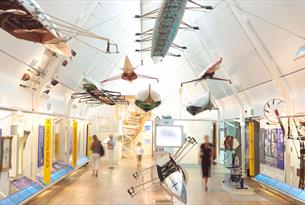 Rowing Gallery in the River & Rowing Museum, Henley on Thames