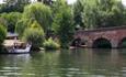 View of the bridge at Sonning