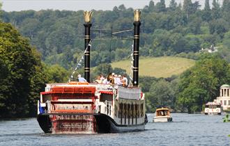 The New Orleans on the river Thames at Henley