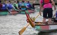 The Runnymede on Thames: dragon boat racing