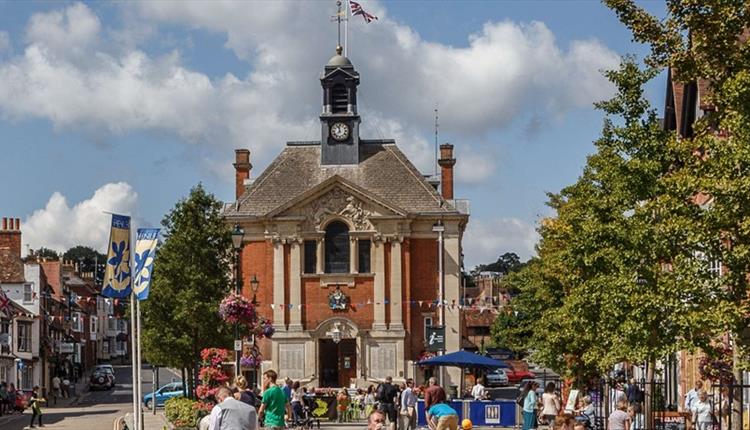 Henley Town Hall and Market Place