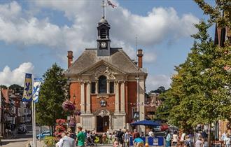 Henley Town Hall and Market Place