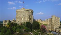 Windsor Castle's Round Tower (daytime) – photographer: John Freeman, Royal Collection Trust / © His Majesty King Charles III 2023