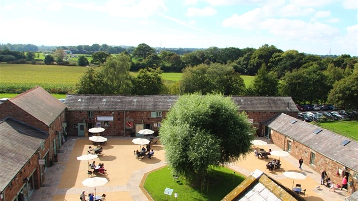 Brimstage Hall Courtyard