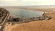 Aerial shot of West Kirby Marine Lake