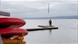 Paddleboards at West Kirby Marine Lake