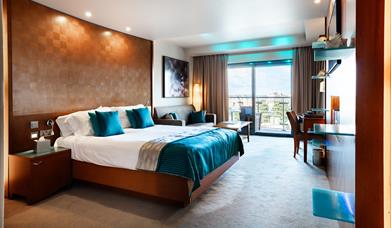 Double room at The Royal Yacht Hotel