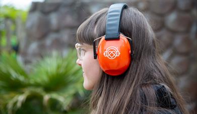 Sensory headphones at use at Hertfordshire Zoo