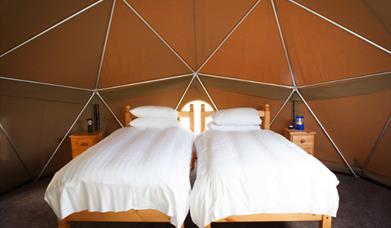 twin beds