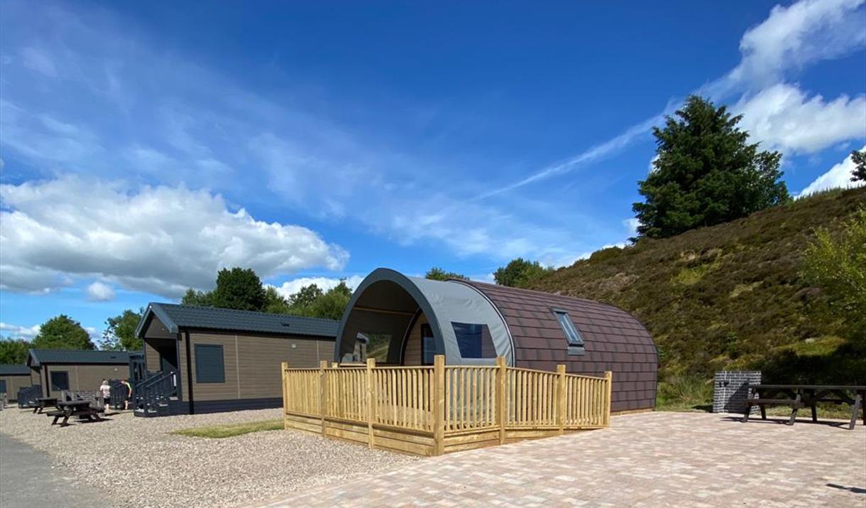 Glamping Pods at Troutbeck Head