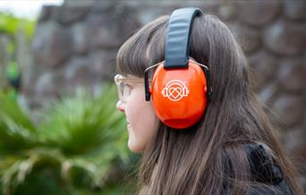 Sensory headphones at use at Hertfordshire Zoo