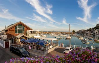 View across the bay from The Boat House and The Anchor Club