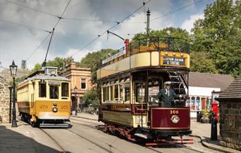 Oporto 273 and London County Council106 in the Tramway Village
