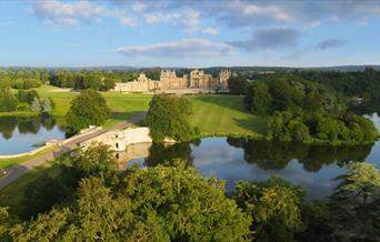 View over Blenheim Palace