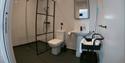 Wet room at Coastal Cottage