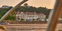 View across the bay towards St Brelade’s Bay Hotel