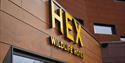 HEX Wildlife Hotel sign