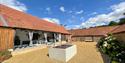 Courtyard at Sparham Hall Farm Holidays