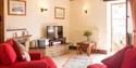 Living room at keld head farm cottages