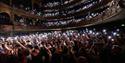 The crowd enjoying the show at Hackney Empire