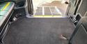 Taxi4Hire's floor inside the cab with the ramp in the background