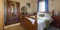 Double bed at Asheston Eco Barns