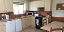 Kitchen area at Newton Meadows Cottages