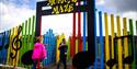 maze entrance at National Forest Adventure Farm