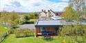 view across the property at The Granary, Larkbeare Grange