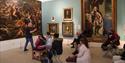 People listening to a talk at Herbert Art Gallery & Museum