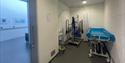 Accessible changing room at the Level Centre with hoists