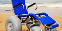 Beach wheelchair to hire from Caban