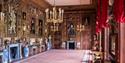 Room full of art including portraits of Henry VIII at Petworth House & Park