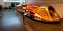 Racing car displays at Coventry Transport Museum