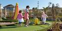 Children playing in the play area at Beverley Holidays
