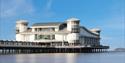 The Grand Pier exterior from the shore