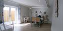 Single profiling bed with hoist at Coastal Cottage