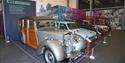 A selection of vintage cars at Coventry Transport Museum