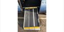 Taxi4Hire's ramp leading up into the cab