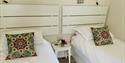 Twin room at Sparham Hall Farm Holidays